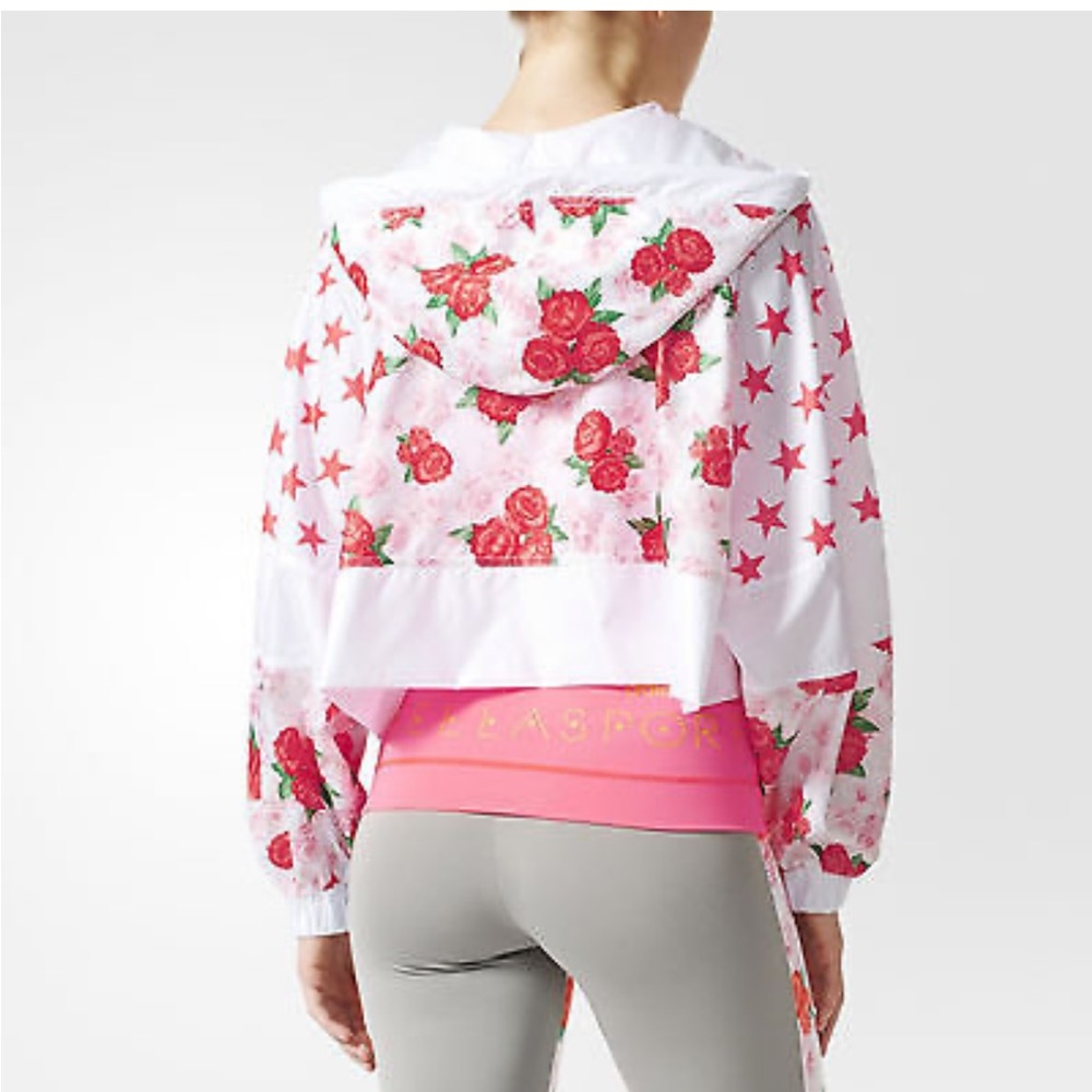 Stella McCartney for Adidas Rose Climastorm windbreaker size small